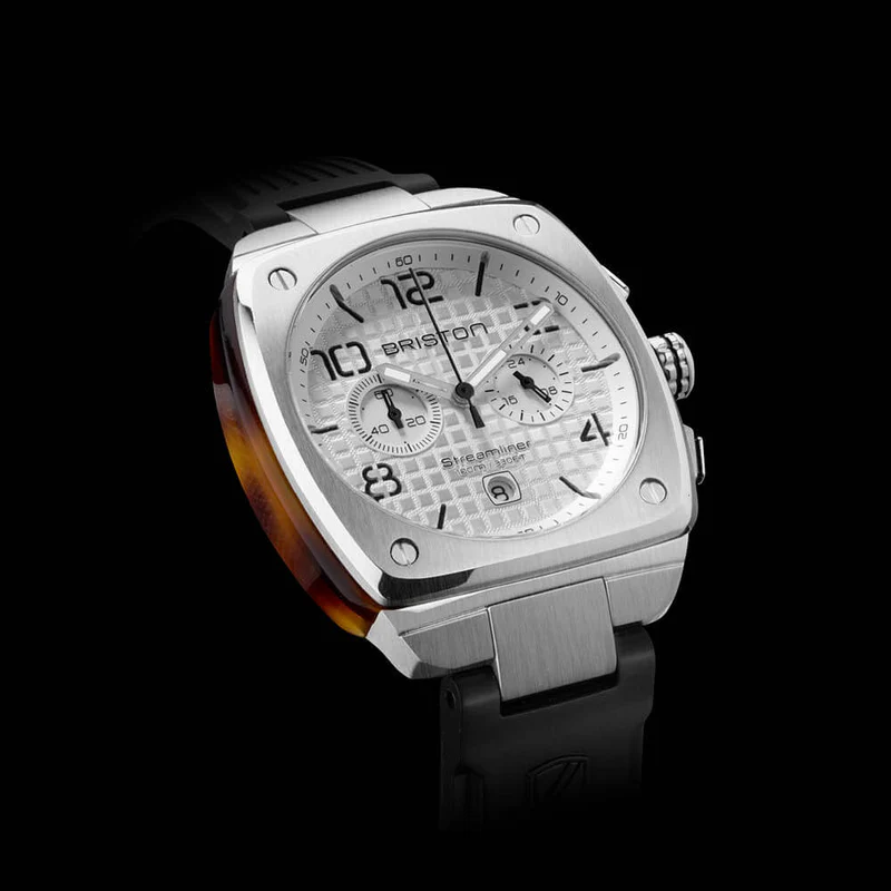 Briston · Streamliner Urban 42mm · Blanc · Quartz — vue 2