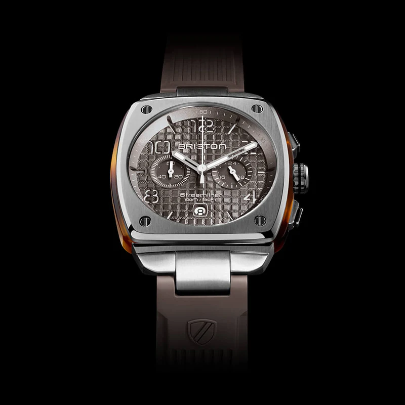 Briston · Streamliner Urban 42mm · Taupe · Quartz — vue 2