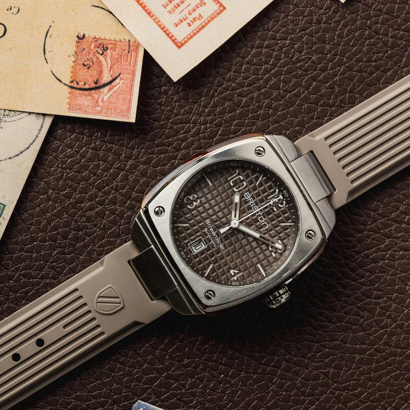 Briston · Streamliner Urban 40mm · Taupe · Automatique — vue 3