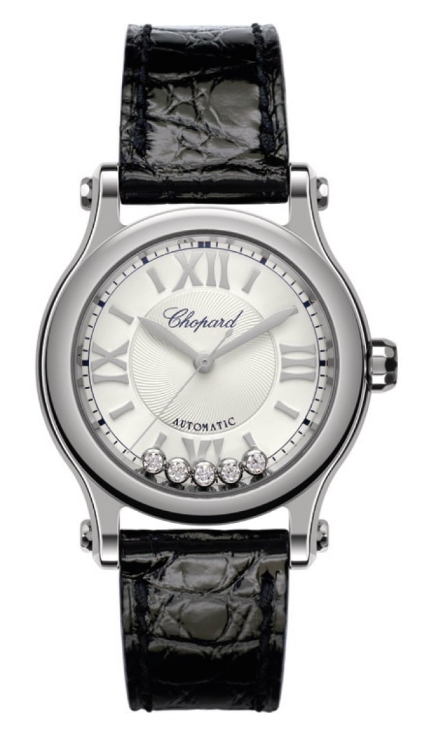Chopard Happy Sport · 36mm · Dame · Diamants Mobiles · Bicolore Or Rose · Quartz