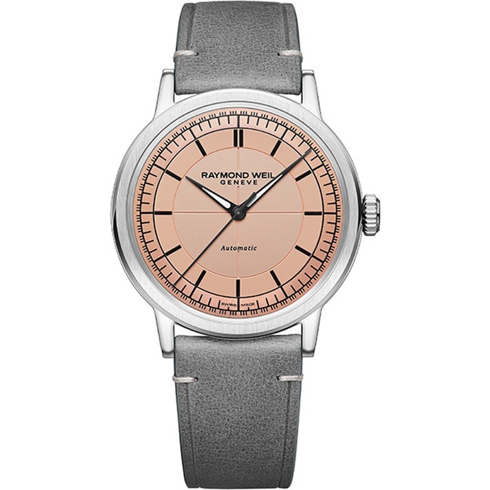 Raymond Weil Freelancer · Chronographe · 43.5mm · Cadran Noir · Bracelet Acier