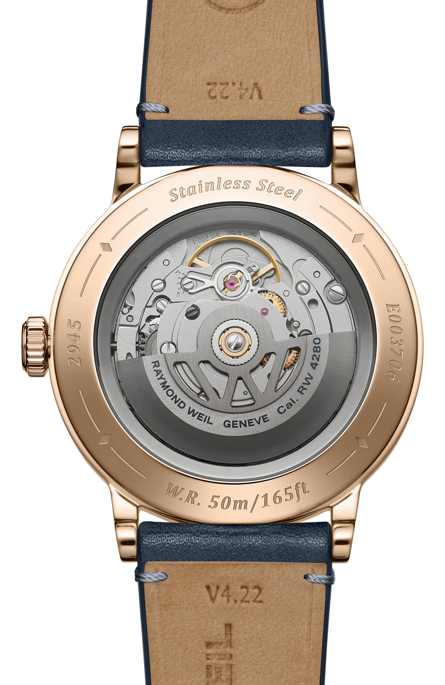 Raymond Weil Freelancer · Moonphase · 42mm · Cadran Gris · Cuir — vue 2