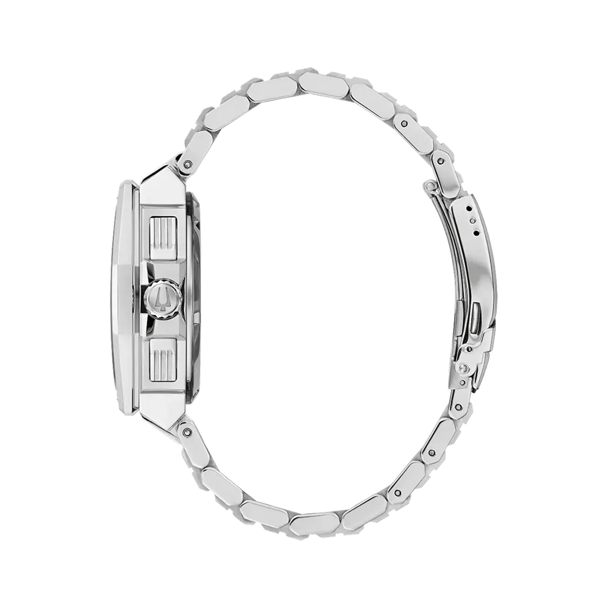 Bulova Precisionist Series X · Chronographe 262kHz · 44.5mm · Cadran Bleu · Bracelet Acier — vue 2