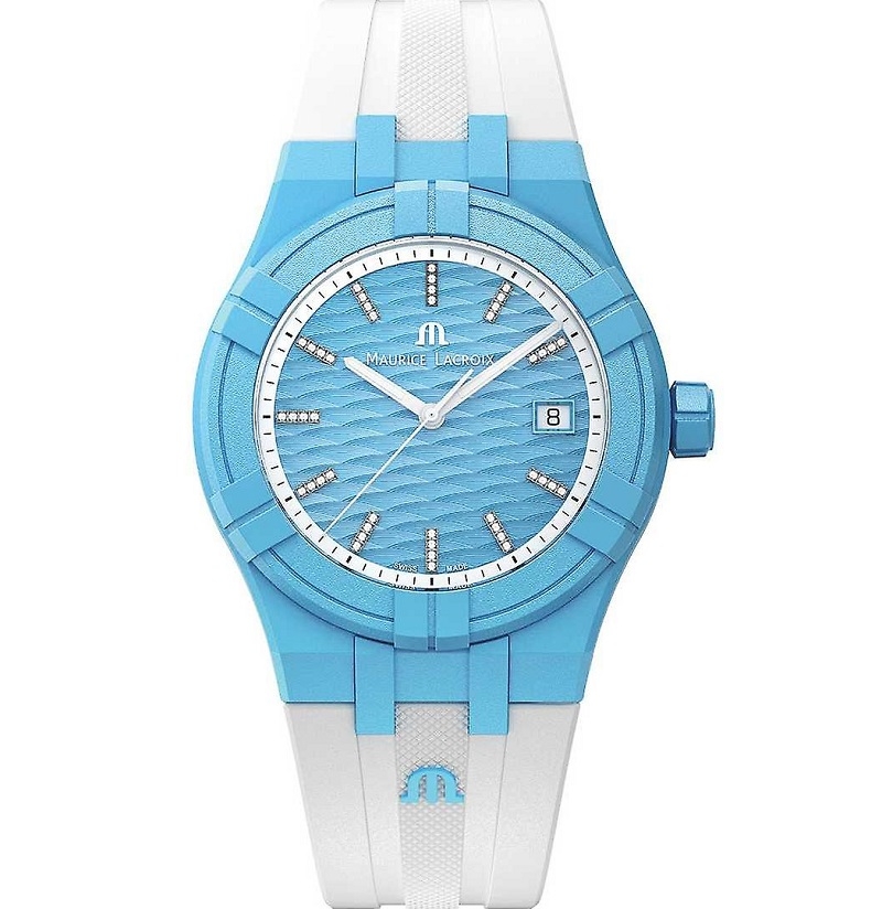 Maurice Lacroix Aikon #Tide · 40mm · Cadran Bleu · Bracelet Ocean Plastic