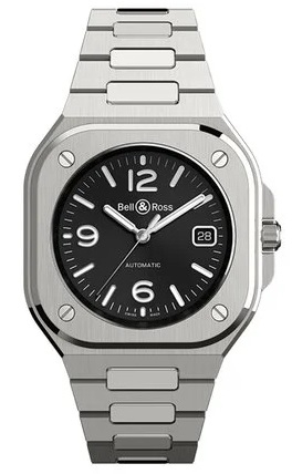 Bell & Ross BR-05 · Automatique · 40mm · Cadran NOIR · Bracelet Acier Intégré