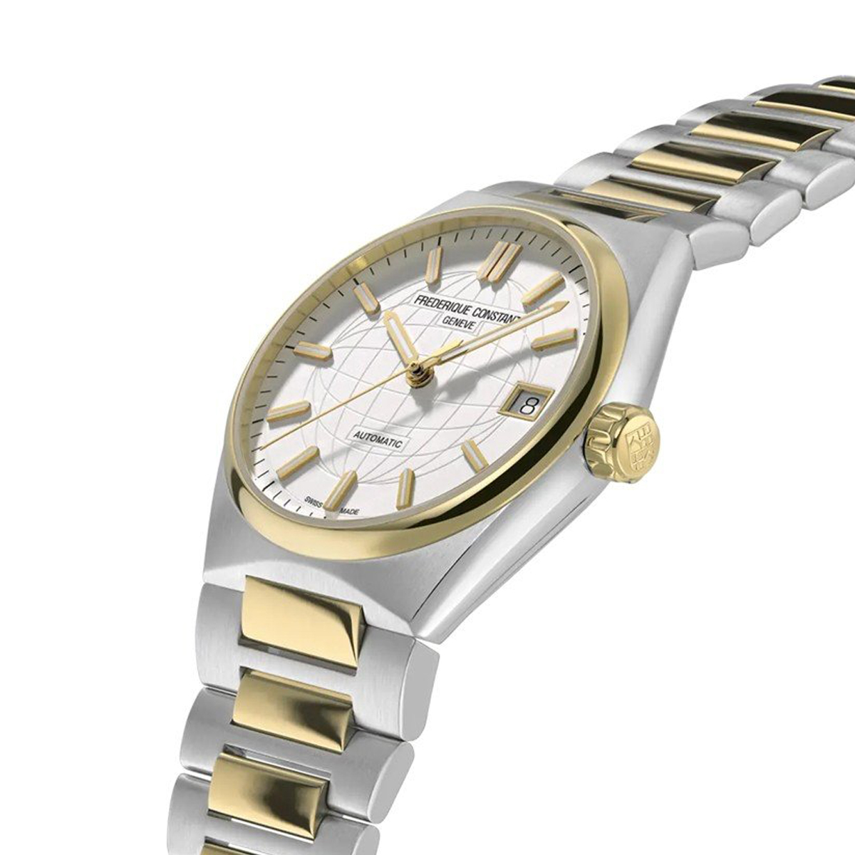 Frédérique Constant Highlife · Automatique · 41mm · Cadran Argenté · Acier & Or Jaune — vue 2