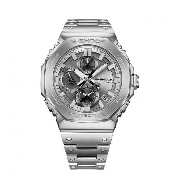 Casio G-Shock G-Steel · GMC-B2100ADS · Full Metal Carbone · Bluetooth · Solaire — vue 2