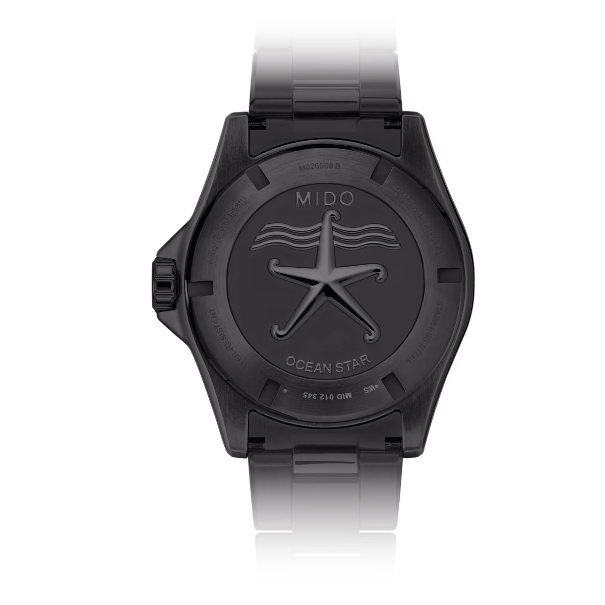 Mido Ocean Star 600 Chronometer · DLC Bicolore · Cadran Noir