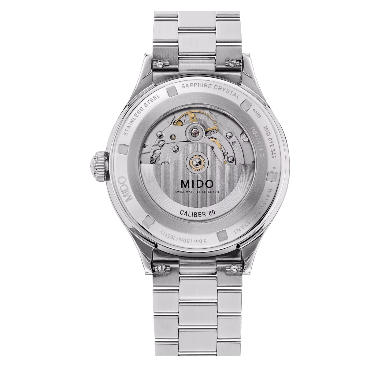 Mido Multifort Patrimony Powerwind · Cadran Bleu · Bracelet Acier · 40mm