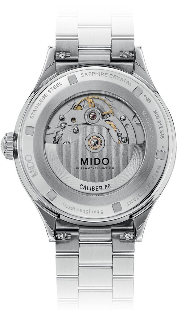 Mido Multifort Patrimony Powerwind · Cadran Vert · Bracelet Acier · 40mm