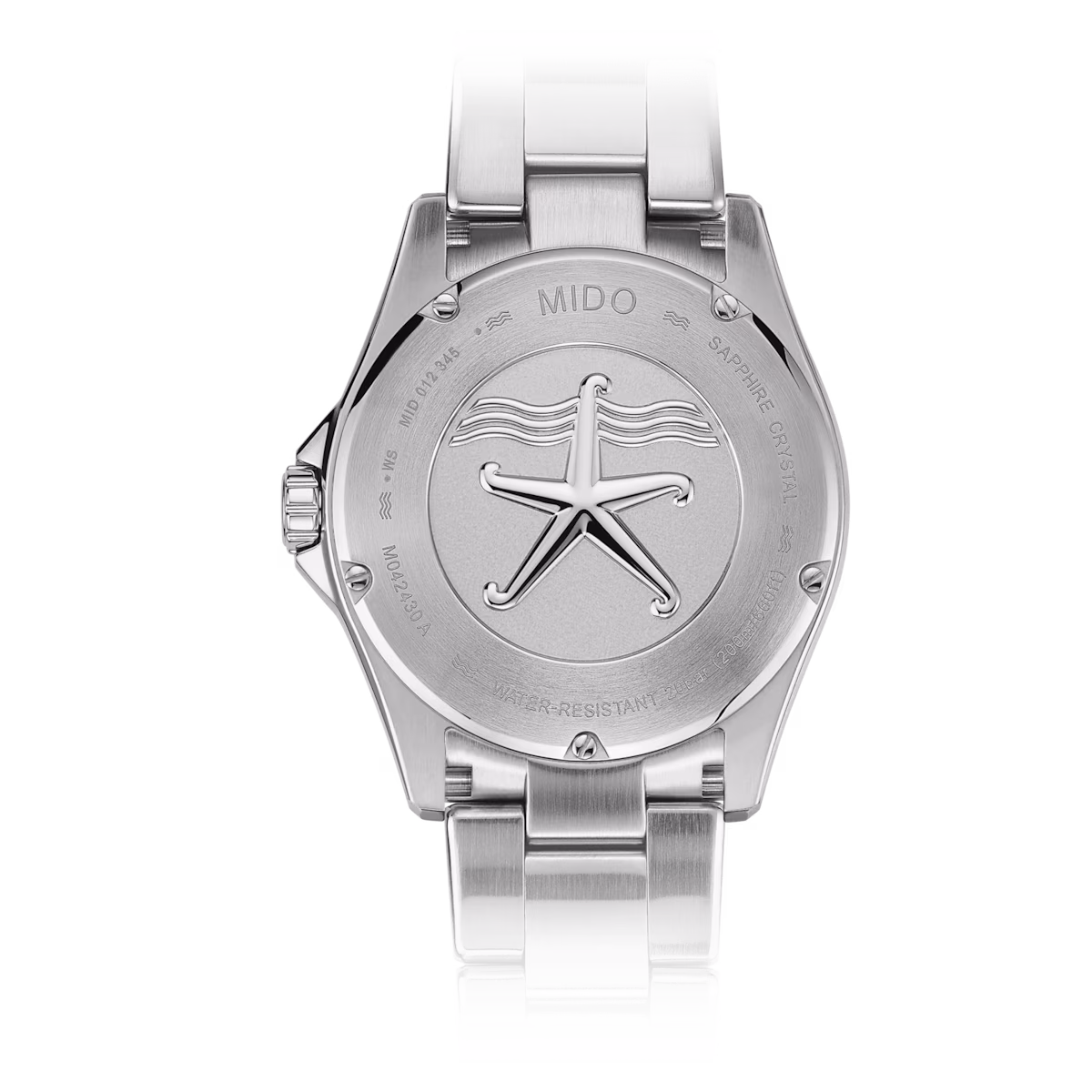 Mido Ocean Star 200C · Cadran Bleu · Lunette Céramique Bleue · Bracelet Acier · 42.5mm