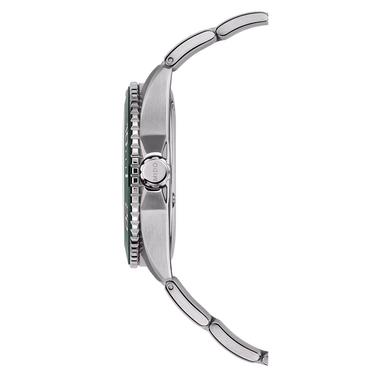 Mido Ocean Star 200C · Cadran Vert · Lunette Céramique Verte · Bracelet Acier · 42.5mm — vue 2