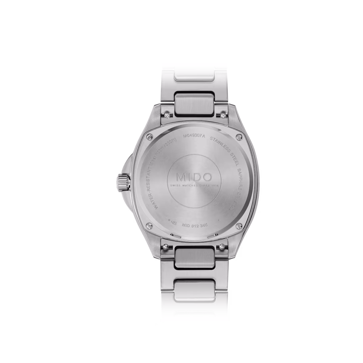 Mido Multifort TV 35 · Cadran Bleu · Bracelet Acier · 34.2x35mm