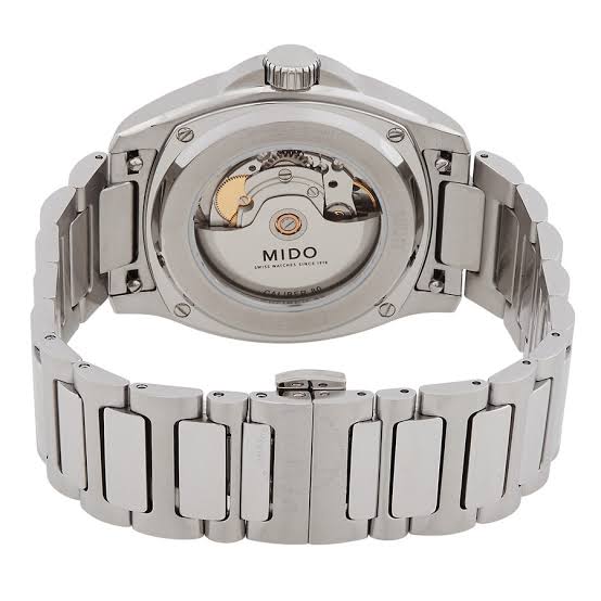 Mido Multifort TV Big Date · Cadran Gris Dégradé · Bracelet Acier · 39.2x40mm