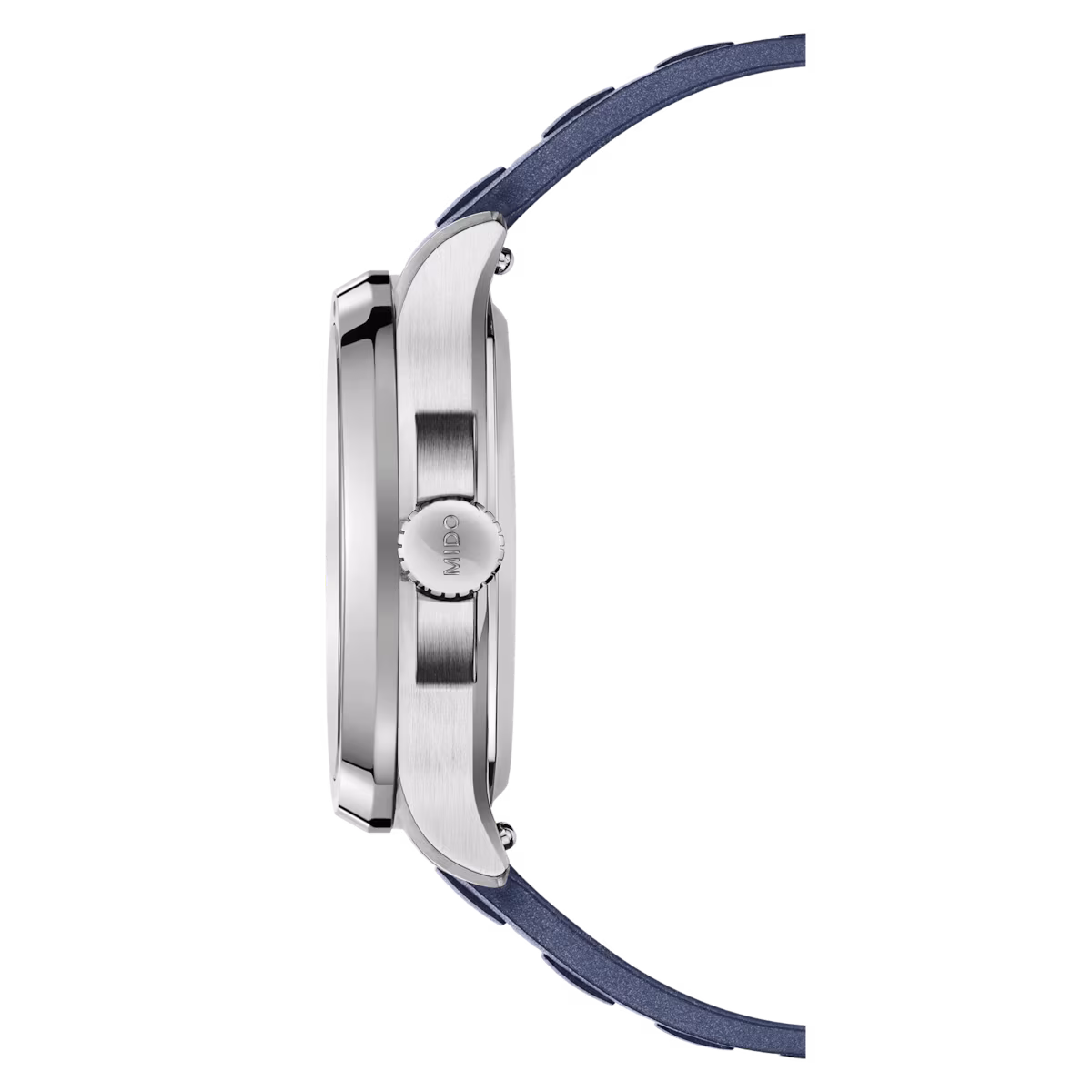 Mido Multifort TV Big Date · Cadran Bleu Dégradé · Caoutchouc Bleu · 39.2x40mm — vue 2