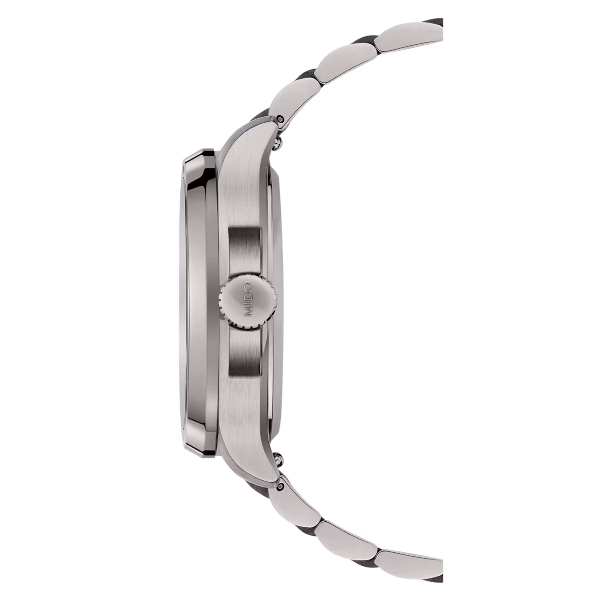 Mido Multifort TV Big Date · Titane · Cadran Gris · Bracelet Titane · 39.2x40mm — vue 2
