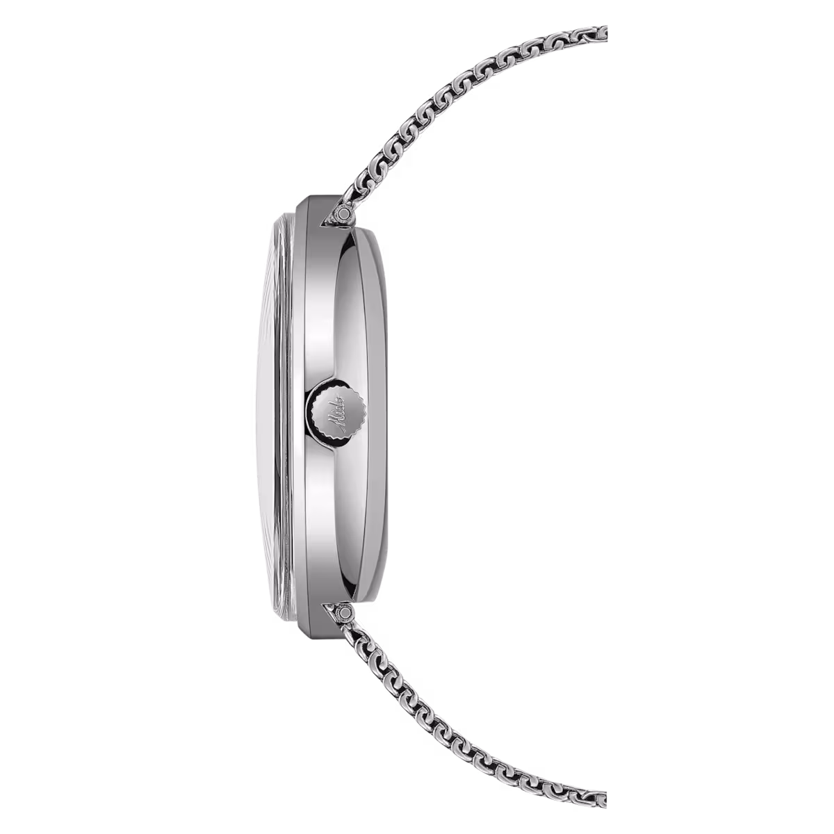 Mido Commander 1959 · Cadran Pixel · Maille Milanaise Acier — vue 4