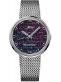 Mido Commander 1959 · Cadran Pixel · Maille Milanaise Acier