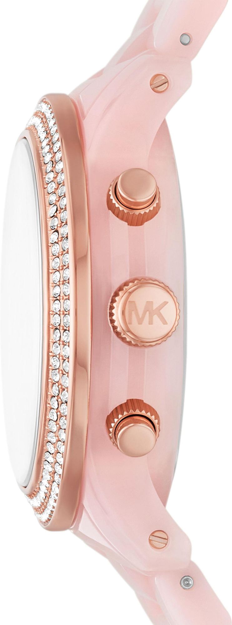 Michael Kors Runway · Chronographe 38mm · Acétate Rose Blush · Bracelet Acétate — vue 3