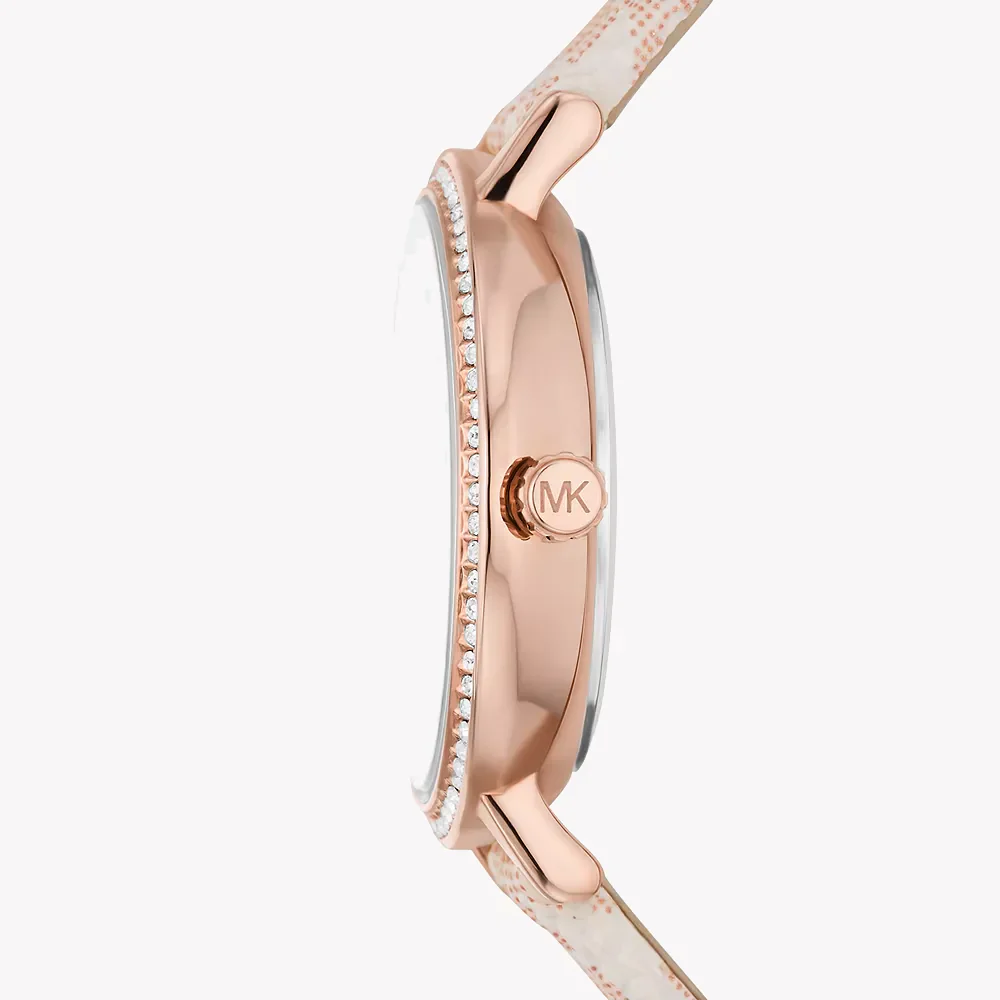 Michael Kors Addyson · Quartz 32mm · Or Rose · Coffret 2 Bracelets — vue 3