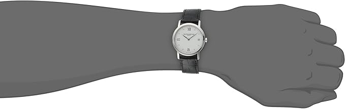 Baume & Mercier Classima · 33mm · Dame · 8 Diamants · Cadran Blanc · Cuir Alligator — vue 2