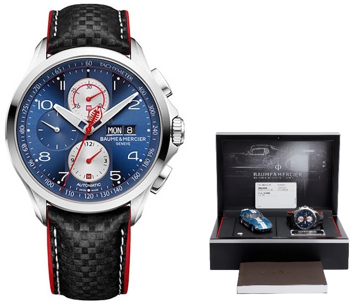 Baume & Mercier Clifton Club Shelby Cobra · Chronographe · Édition Limitée · 44mm · Cuir