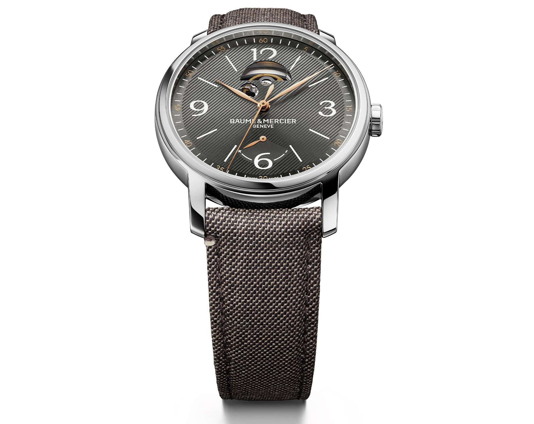 Baume & Mercier Classima · Squelette Open Balance · 40mm · Cuir — vue 2