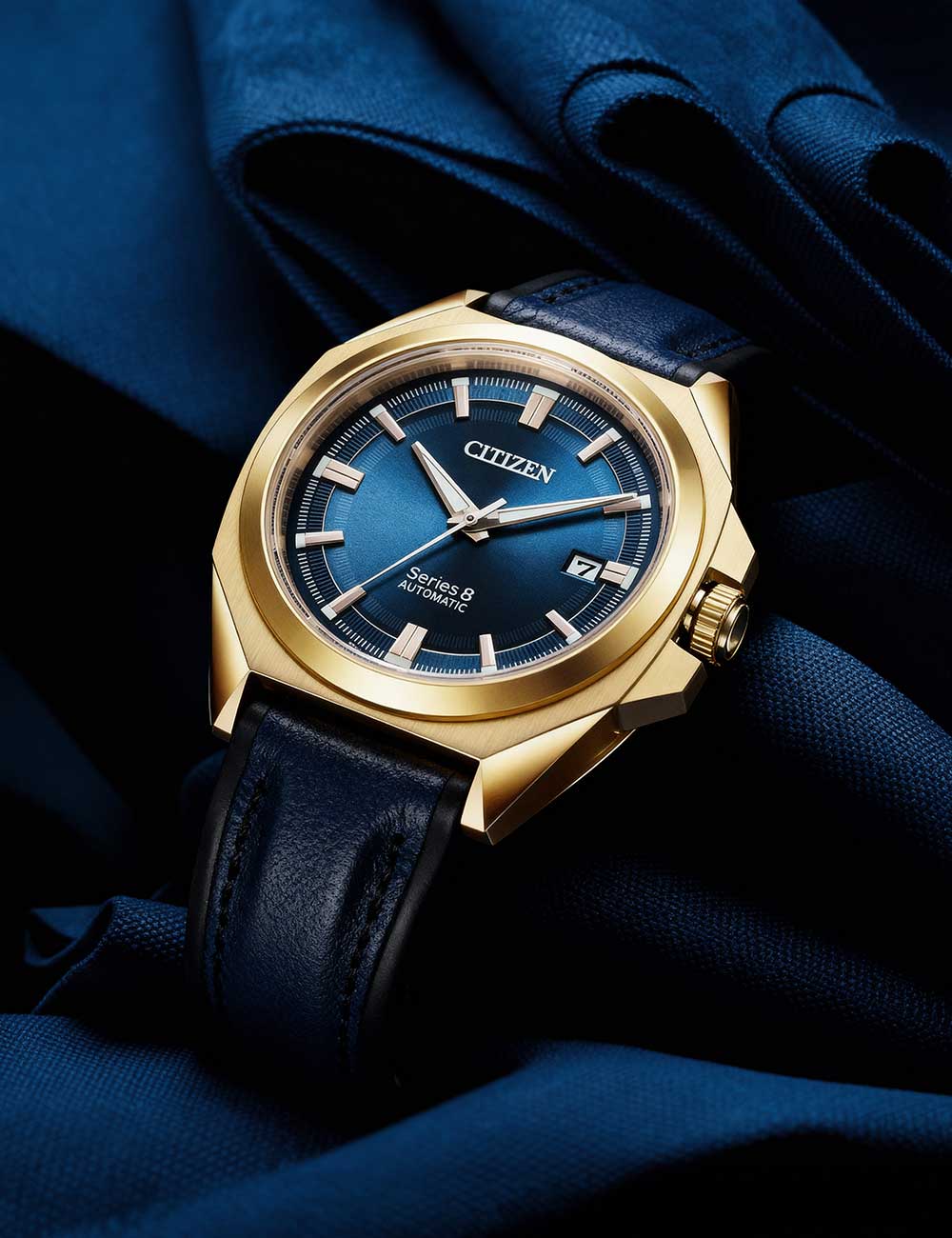 Citizen Promaster Marine · Automatique Lady · Cadran Blanc Nacré · Bracelet Acier · 200m — vue 3