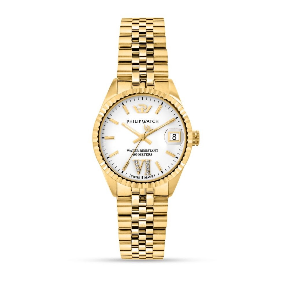Philip Watch Caribe Urban · Dame · Or · Diamants · Quartz · 36mm