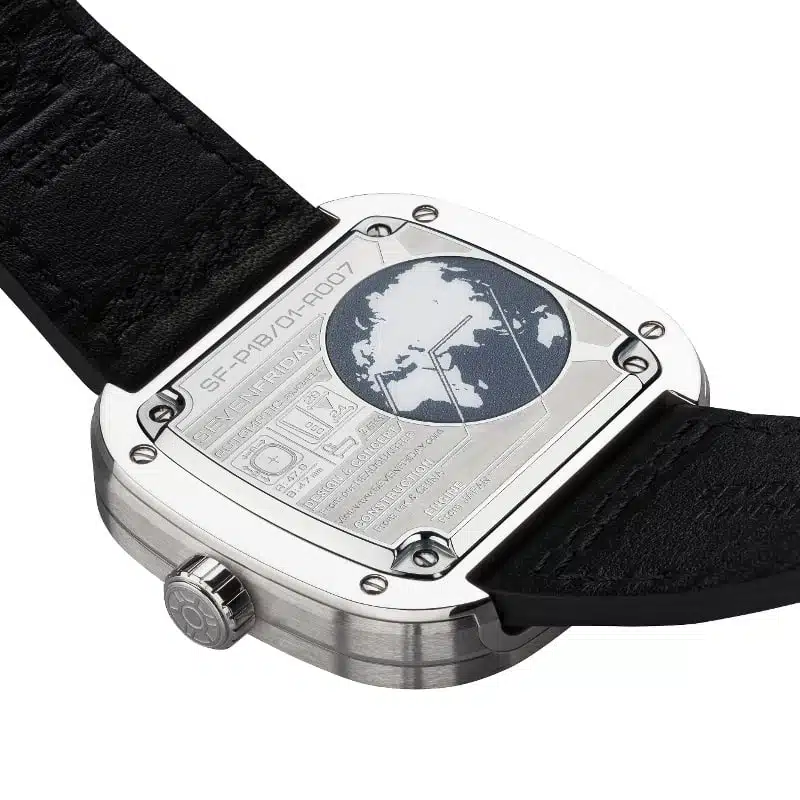 SevenFriday P-Series · P1B/01 · Design Industriel · Automatique · Cuir — vue 2