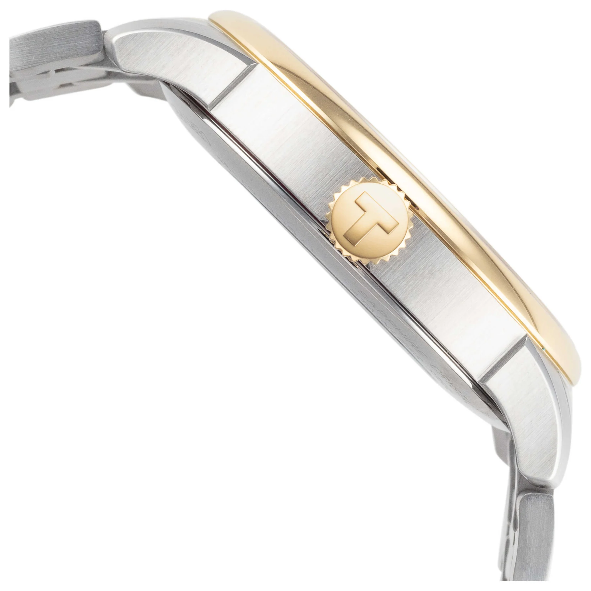 Tissot Chemin des Tourelles · PM80 COSC · Deux Tons · Cadran Gris · 42mm — vue 2