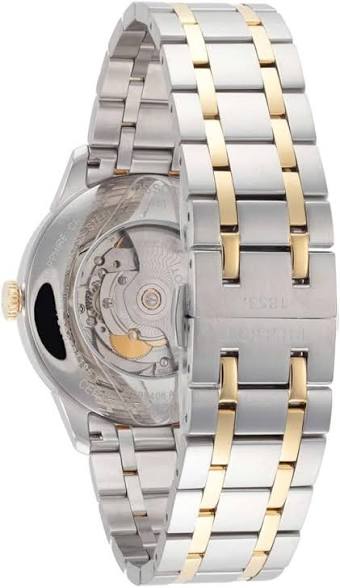 Tissot Chemin des Tourelles · PM80 COSC · Deux Tons · Cadran Gris · 42mm — vue 3