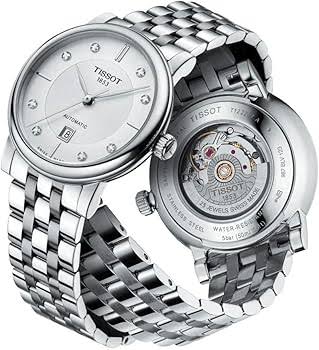 Tissot Carson Premium · PM80 · 30mm · Cadran Noir · Bracelet Acier