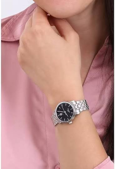 Tissot Carson Premium · PM80 · 30mm · Cadran Bleu · Bracelet Acier — vue 3