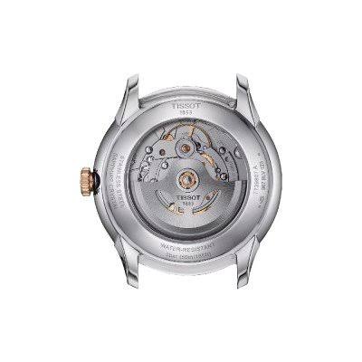 Tissot Chemin des Tourelles · PM80 · 39mm · Cadran Gris · Deux Tons — vue 2