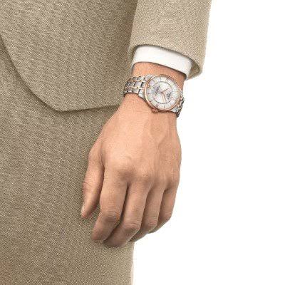 Tissot Chemin des Tourelles · PM80 · 39mm · Cadran Gris · Deux Tons — vue 3