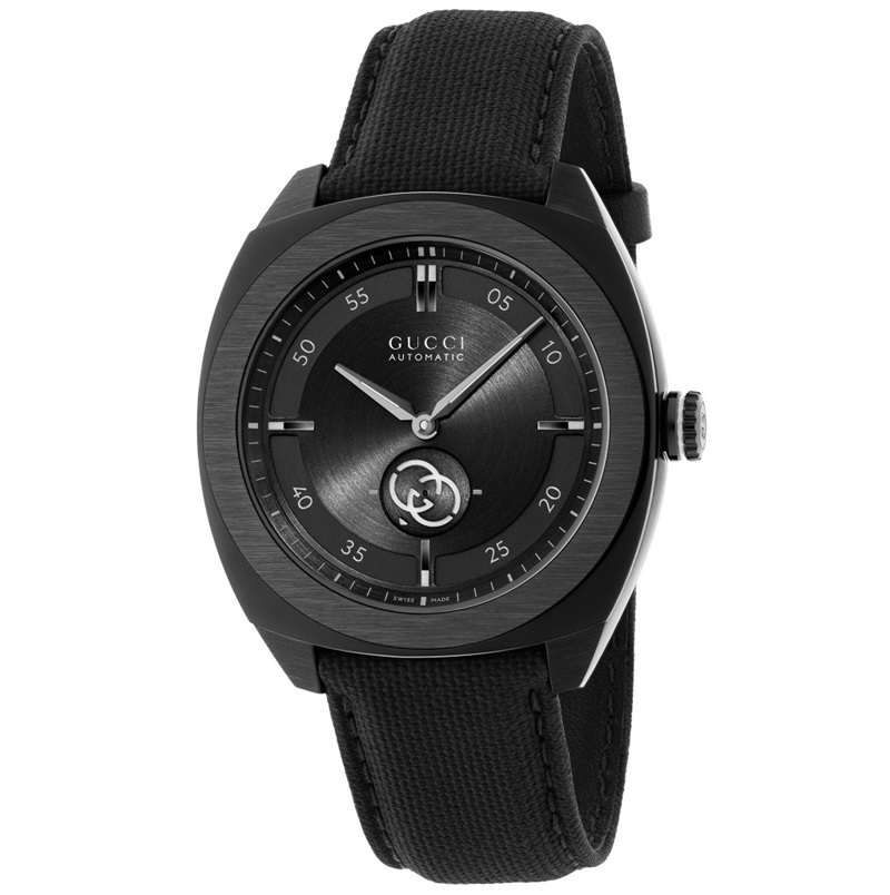 Gucci Interlocking · G Large · Dame · Quartz · Cadran Blanc · Bracelet Acier