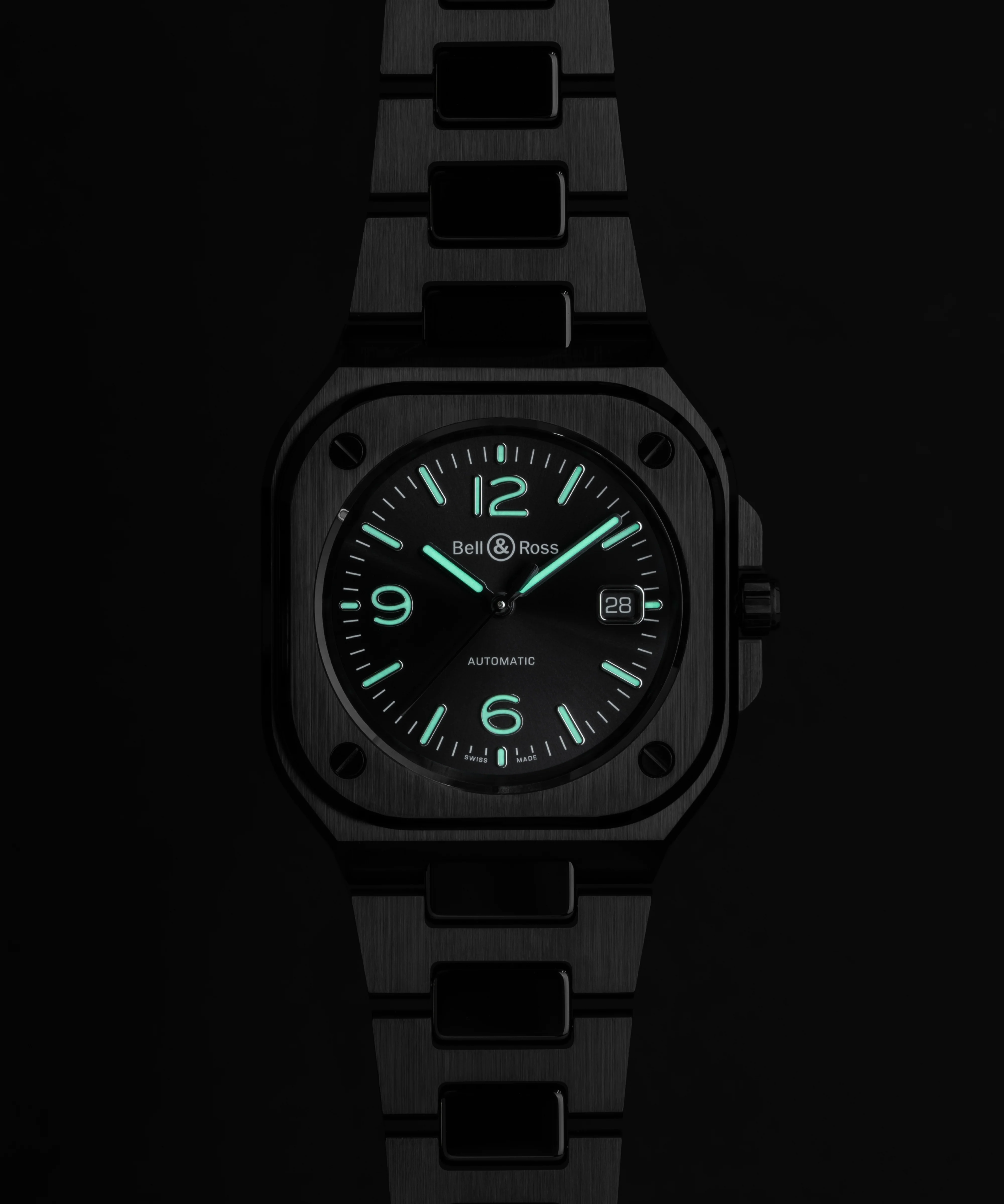Bell & Ross BR-05 · Céramique Noire · 40mm · Cadran Noir · Bracelet Céramique Intégré — vue 4