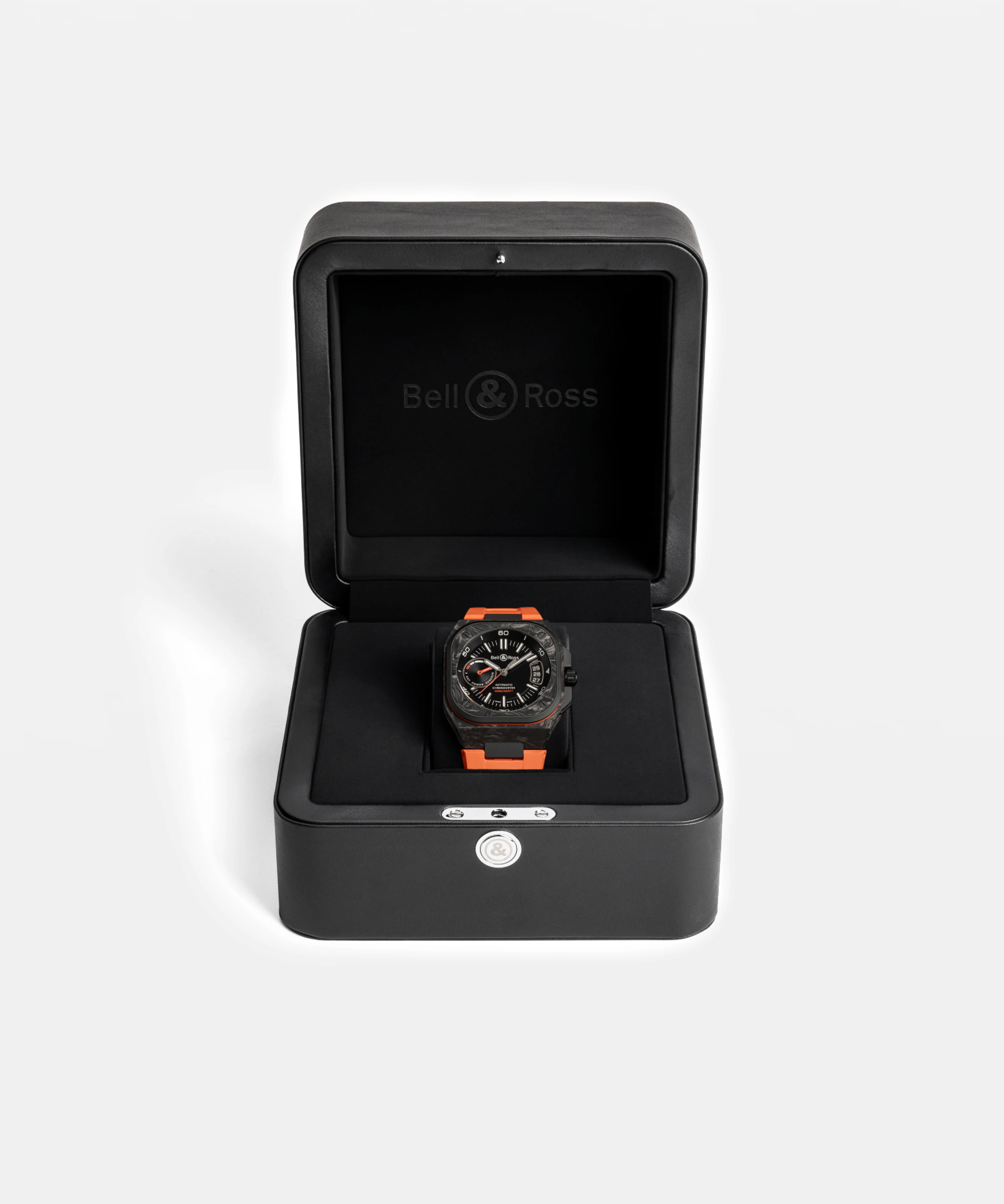 Bell & Ross BR-X5 · Carbon Orange · COSC Chronomètre · Édition Limitée 500p · Titane/Carbone — vue 5
